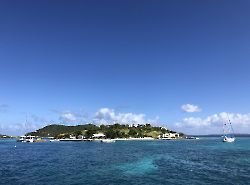 Marina Cay, вид на остров