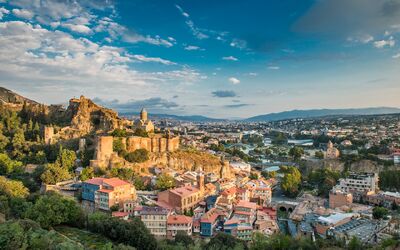 Tbilisi from the top